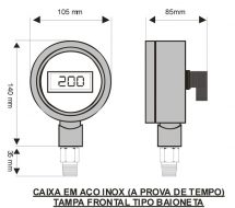 TRANSMISSORES DE PRESSÃO COM INDICAÇÃO LOCAL