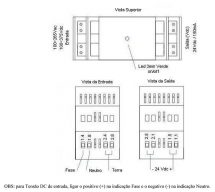 FONTE CHAVEADA FLY-BACK 24Vdc / 150mA